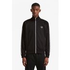 (tbhy[) FRED PERRY J6231 184 TAPED TRACK JACKET gbNWPbg BLACK