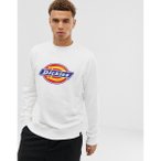 fBbL[Y p[J[EXEFbgVc Y Dickies Harrison sweatshirt with large logo in white White